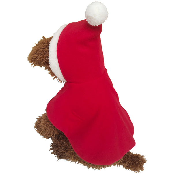 Christmas Cape With Hoodie for Dogs and Cats