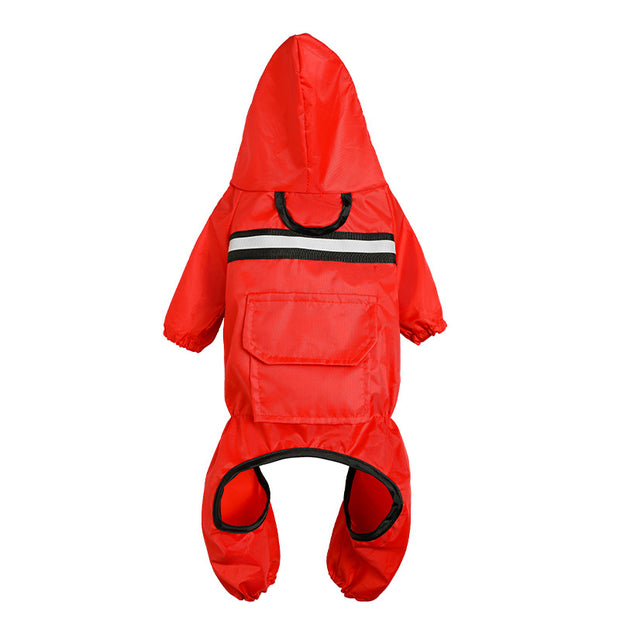 Pet Reflective Raincoat Pet Clothes Pet